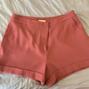 Blush pink shorts